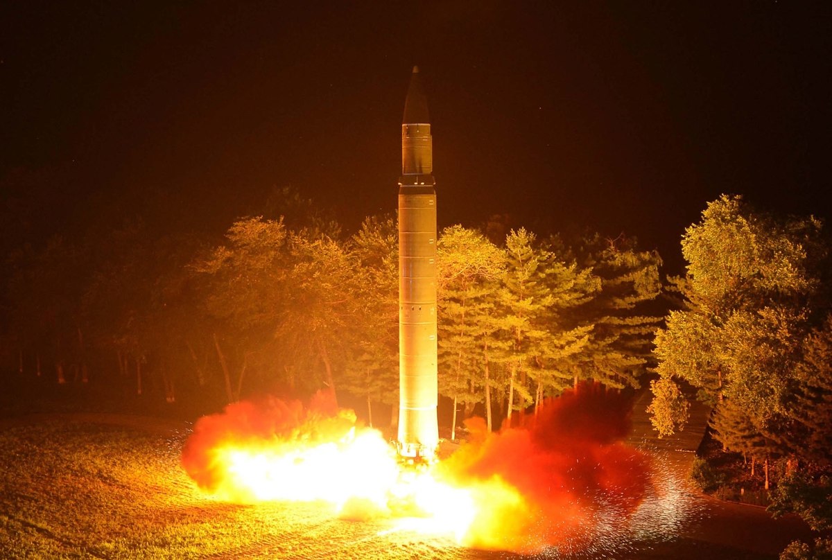 launch of a Hwasong-14 