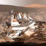Mysterious Dark Sand Dune on Mars