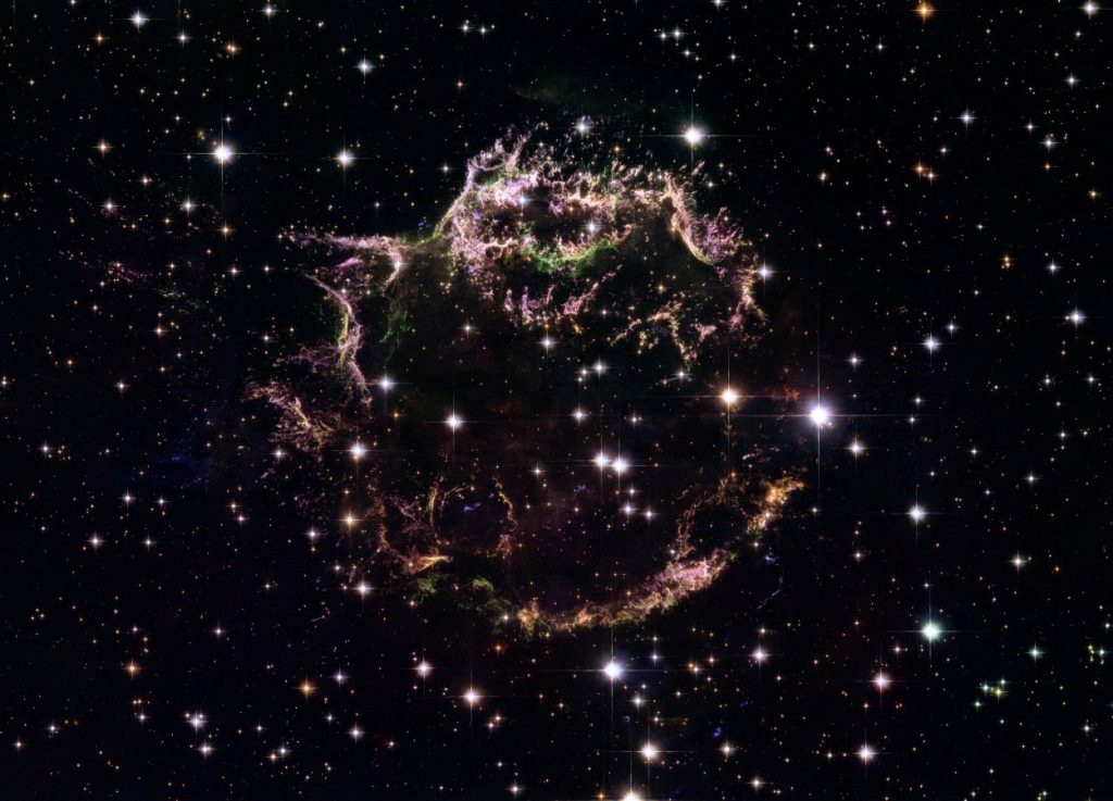 Cassiopeia A - Hubble Telescope