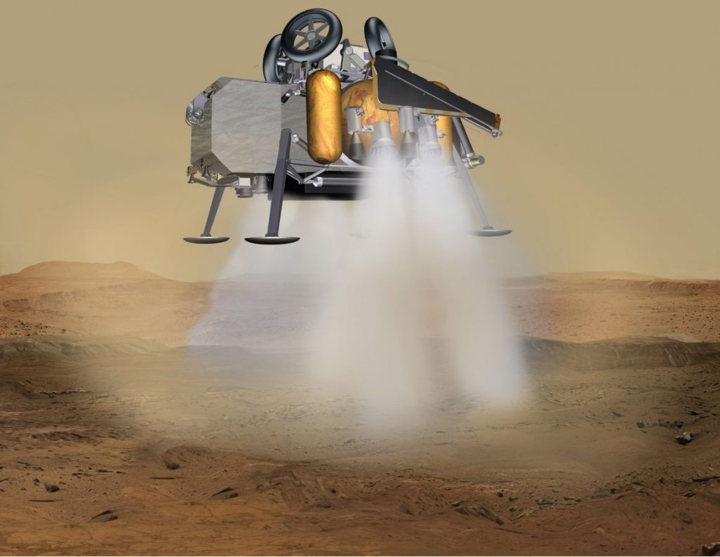 Mars 2020 sample retrieval mission