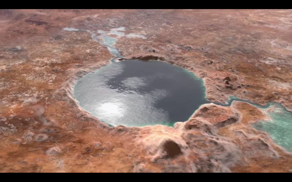 Image result for jezero crater
